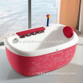 Lovely Baby Bathtub, Ducky Hand Shower, Gentle Air Bubble and Soft Jacuzzi